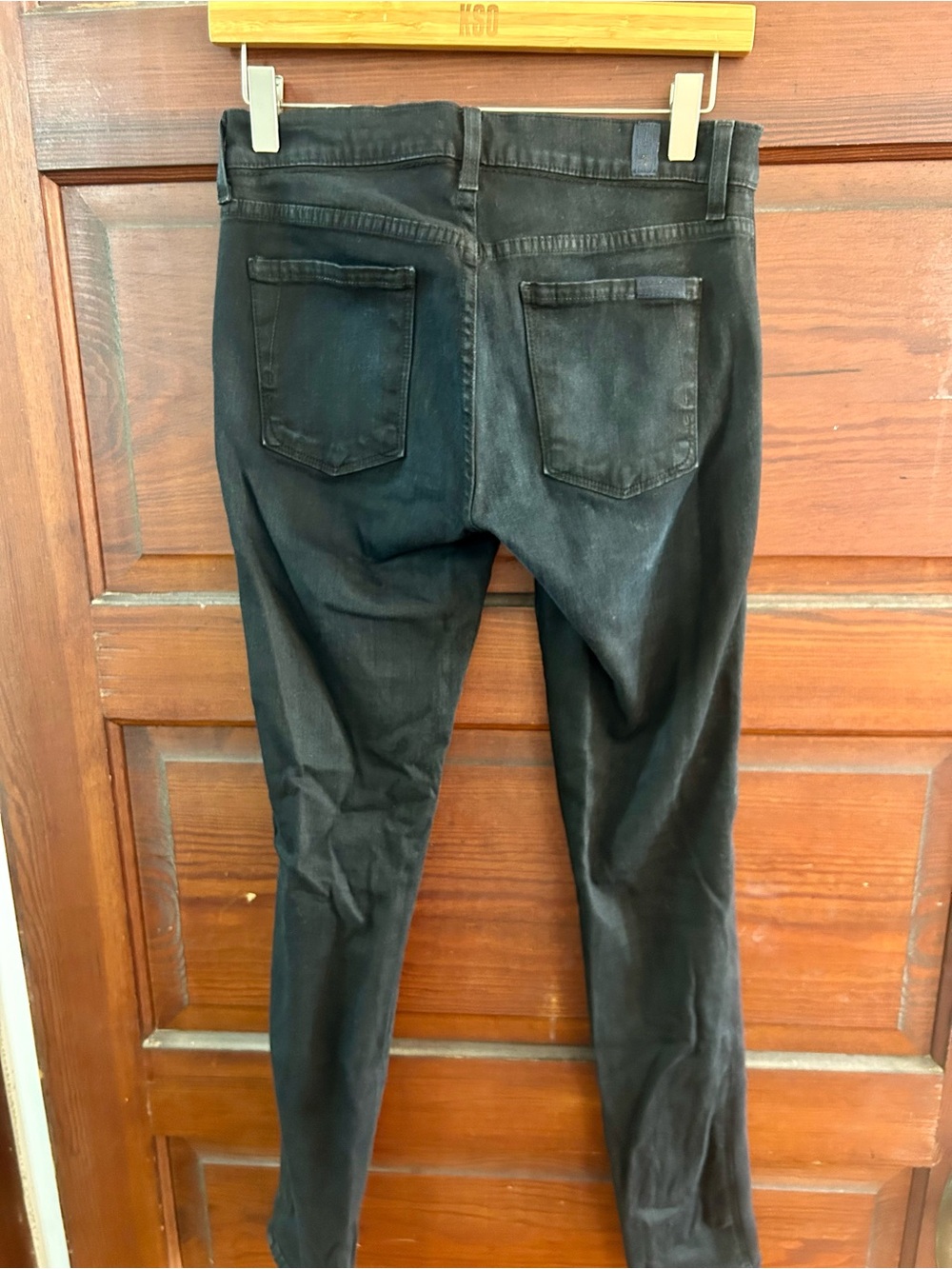 7 For All Mankind Gwenevere Skinny Jeans Size 27 - Picture 6 of 9
